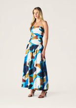 Load image into Gallery viewer, MOS THE LABEL CELESTIA PRINT STRAPLESS DRESS
