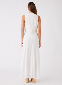 ESMAEE ISLAND DRESS WHITE