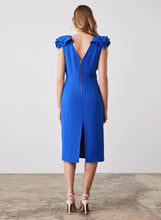 Load image into Gallery viewer, ESMAEE CORLETTE RUFFLE DRESS
