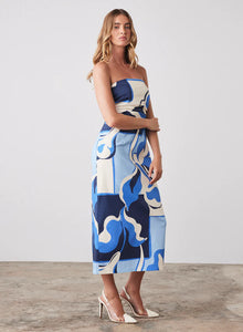 ESMAEE DAYBREAK BANDEAU DRESS