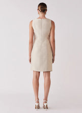 Load image into Gallery viewer, ESMAEE GOLDEN HOUR RUCHE DRESS
