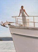 Load image into Gallery viewer, ESMAEE NAUTICAL STRIPE DRESS
