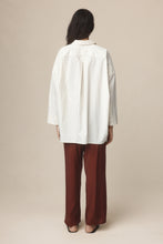 Load image into Gallery viewer, MARLE EDIE SHIRT IVORY/BLACK STRIPE S1
