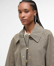 Load image into Gallery viewer, BARBOUR KENNEDY CHECK SHOWERPROOF JACKET SAGE HOUNDSTOOTH/MIST
