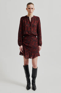 SECOND FEMALE SCRATCH MINI SKIRT EMBOLDENED
