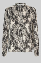 Load image into Gallery viewer, SECOND FEMALE BLUME SHIRT BLACK FLORAL PRINT
