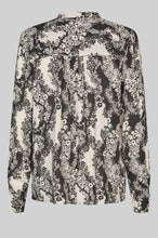 Load image into Gallery viewer, SECOND FEMALE BLUME SHIRT BLACK FLORAL PRINT
