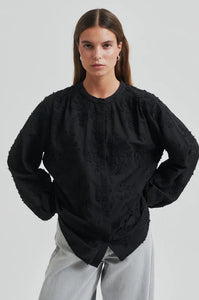 SECOND FEMALE CAVAN SHIRT BLACK