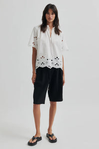 SECOND FEMALE LIMONA BLOUSE WHITE
