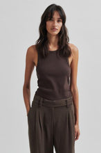 Load image into Gallery viewer, SECOND FEMALE GELINA TANK CHOCOLATE BROWN
