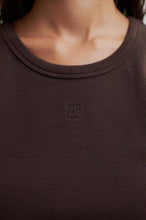 Load image into Gallery viewer, SECOND FEMALE GELINA TANK CHOCOLATE BROWN
