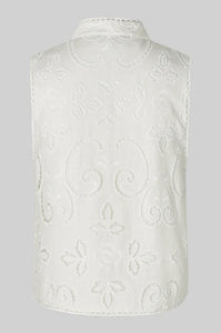 SECOND FEMALE VILMA TOP WHITE
