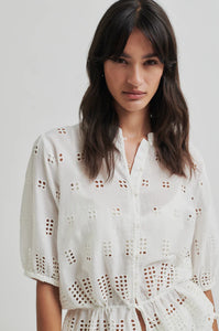 SECOND FEMALE ELENORE SHIRT WHITE ALYSSUM