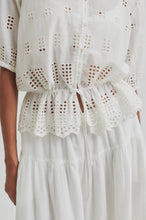 Load image into Gallery viewer, SECOND FEMALE ELENORE SHIRT WHITE ALYSSUM

