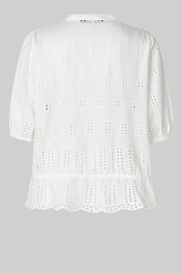 SECOND FEMALE ELENORE SHIRT WHITE ALYSSUM
