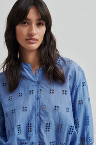SECOND FEMALE ELENORE SHIRT CORNFLOWER