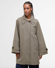 Load image into Gallery viewer, BARBOUR KENNEDY CHECK SHOWERPROOF JACKET SAGE HOUNDSTOOTH/MIST
