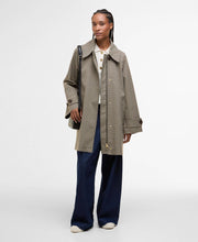 Load image into Gallery viewer, BARBOUR KENNEDY CHECK SHOWERPROOF JACKET SAGE HOUNDSTOOTH/MIST
