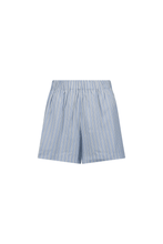 Load image into Gallery viewer, COMMONPLACE GOOD DAYS BOXER SHORT WHITE/BLUE STRIPE
