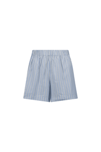 COMMONPLACE GOOD DAYS BOXER SHORT WHITE/BLUE STRIPE
