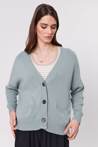 MARLOW SOHO CARDIGAN SAGE FOG