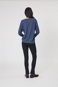MARLOW ALTO MERINO V NECK SPACE