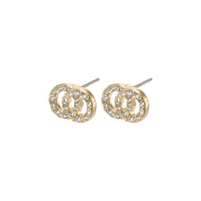 Load image into Gallery viewer, PILGRIM GOLD VICTORIA EARRINGS
