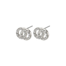 Load image into Gallery viewer, PILGRIM SILVER VICTORIA EARRINGS
