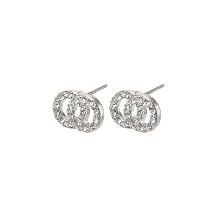 PILGRIM SILVER VICTORIA EARRINGS