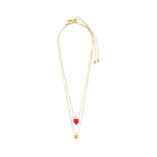 Load image into Gallery viewer, PILGRIM GOLD MAEVE RECYCLED NECKLACE 2 IN A SET
