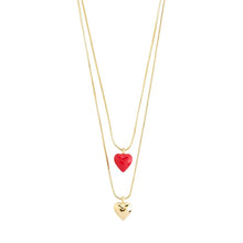 Load image into Gallery viewer, PILGRIM GOLD MAEVE RECYCLED NECKLACE 2 IN A SET
