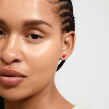 Load image into Gallery viewer, PILGRIM GOLD MAEVE RECYLED EARRINGS 2 IN 1 SET
