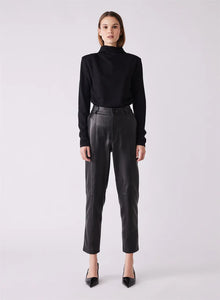 ESMAEE ELLERY LEATHER PANT BLACK