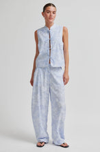 Load image into Gallery viewer, SECOND FEMALE AUBREY TOP CASHMERE BLUE
