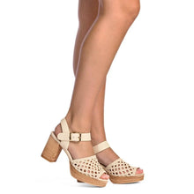 Load image into Gallery viewer, COMING SOON | KATHRYN WILSON TERESE HEEL STONE CALF
