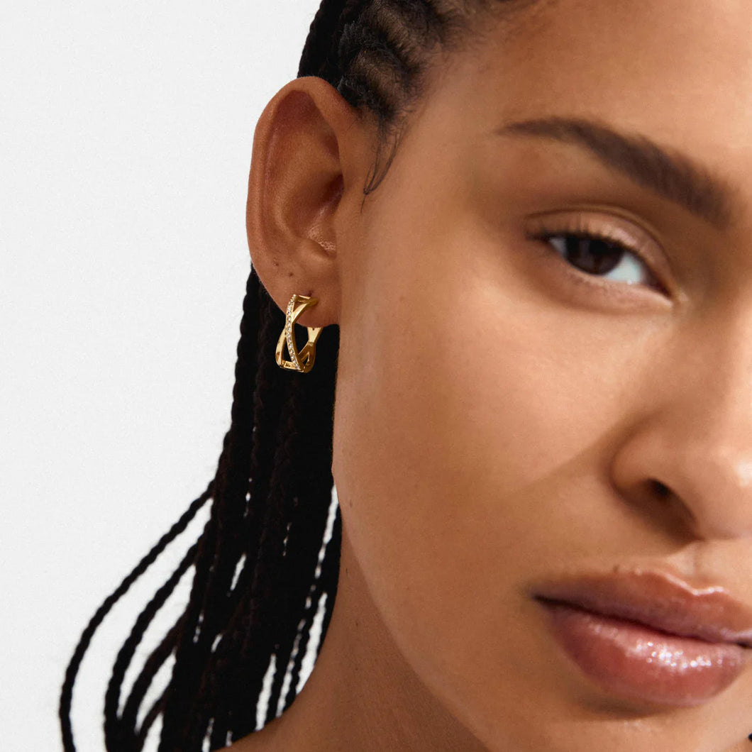 PILGRIM GOLD KIRA RECYCLED EARRINGS