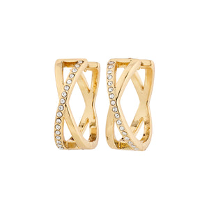 PILGRIM GOLD KIRA RECYCLED EARRINGS