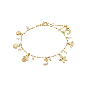 PILGRIM GOLD PRUCENCE RECYCLED BRACELET