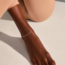 Load image into Gallery viewer, PILGRIM PARISA ANKLE CHAIN SILVER
