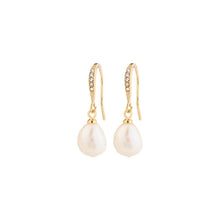 Load image into Gallery viewer, PILGRIM GOLD JASMIN PEARL EARRINGS
