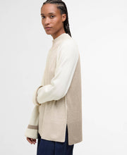 Load image into Gallery viewer, BARBOUR WREN KNITTED JUMPER OAT MULTI
