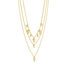 Load image into Gallery viewer, PILGRIM GOLD JULES RECYCLED NECKLACE
