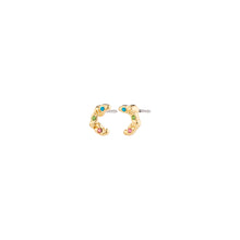 Load image into Gallery viewer, PILGRIM GOLD KORA RECYCLED EARRINGS
