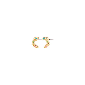 PILGRIM GOLD KORA RECYCLED EARRINGS