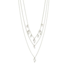 Load image into Gallery viewer, PILGRIM SILVER JULES RECYCLED NECKLACE
