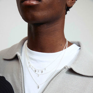 PILGRIM SILVER JULES RECYCLED NECKLACE