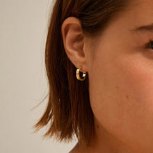 Load image into Gallery viewer, PILGRIM GOLD EFIA EARRINGS
