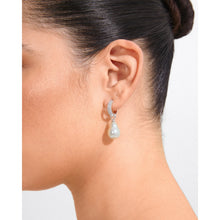 Load image into Gallery viewer, PILGRIM SILVER EDELE FRESH WATER PEARL EARRINGS
