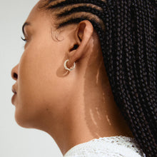 Load image into Gallery viewer, PILGRIM GOLD KALIA RECYCLED HOOP EARRINGS
