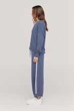 Load image into Gallery viewer, TAYLOR FLUCTUATE SWEATER MIDNIGHT/IVORY
